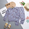 Bộ dài tay bé trai bé gái hoạt hình vải da cá mềm mát, xuất khẩu - Giá ưu đãi 79.000 VND 3