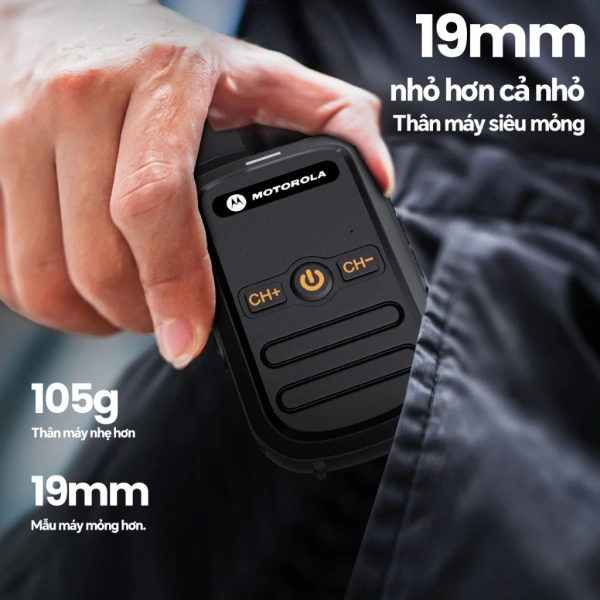 Cách khai thác tối đa phạm vi 5km và thời lượng pin lâu dài của Motorola C51