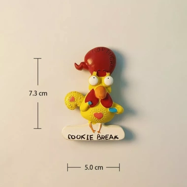 Bồ Đào Nha Sáng Tạo 3D Cock Trang Trí Du Lịch Lưu Niệm Thời Trang - Dán Tủ Lạnh