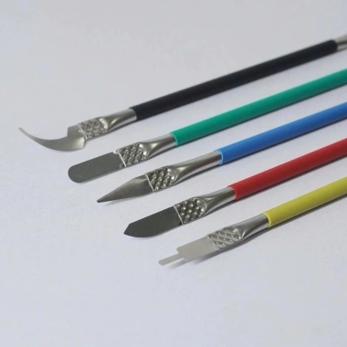 Bộ dao tách, đục IC, cạo keo đa năng 5 cây 10 lưỡi - Giá chỉ 51.000đ, giảm mạnh