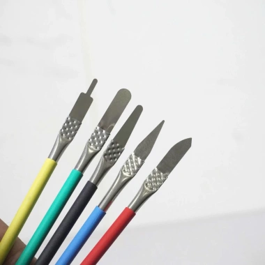 Bộ dao tách, đục IC, cạo keo đa năng 5 cây 10 lưỡi - Giá chỉ 51.000đ, giảm mạnh