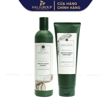 Bộ Dầu Gội Gừng Trắng Weilaiya 400ml+250ml - Ngăn rụng, hỗ trợ mọc tóc, giá ưu đãi 560.000₫