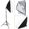Bộ đèn studio XT5A remote kèm Softbox 50x70cm, chân đèn 2m, bóng led 150W - Giá chỉ 229.500₫, ship nhanh 7