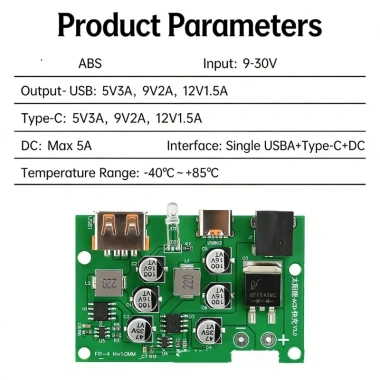 Bộ Điều Khiển Năng Lượng Mặt Trời 5V-9V-12V USB Cổng Đầu Ra Ổn Định QC2.0 Giá Ưu Đãi 8