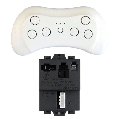Bộ điều khiển từ xa METUBE cho xe đồ chơi RC - Bảng mạch HY2.401RX đen, giá ưu đãi 132.110 VND