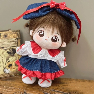 Bộ đồ ăn búp bê FLAZEA 20cm - Quần áo thu nhỏ, mũ cosplay, váy, giá 60.610₫
