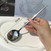 Bộ Đồ Ăn Thép Không Gỉ Phong Cách Ins – Thìa Nĩa Tinh Tế Cho Gia Đình, Giá 40.621₫ 6