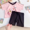 Bộ Đồ Bé Gái Hello Kitty Áo Hồng Quần Legging Đen Size 8‑22kg Giá 121k Giảm giá 8