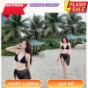 Bộ Đồ Bơi 2 Mảnh Sexy Size M L XL Kèm Khăn Thun Co Giãn Sang Trọng - Giá 233k