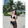 Bộ Đồ Bơi 2 Mảnh Sexy Size M L XL Kèm Khăn Thun Co Giãn Sang Trọng - Giá 233k 2