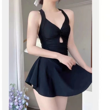 Bộ đồ bơi bikini 1 mảnh cổ yếm nhún eo gợi cảm HHQC BKN30 - Giá ưu đãi 159k 10 Bộ đồ bơi bikini 1 mảnh cổ yếm nhún eo gợi cảm HHQC BKN30 - Giá ưu đãi 159k 10