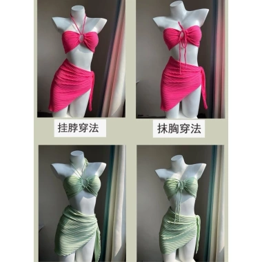 Bộ đồ bơi bikini 3 chi tiết sang chảnh, gợi cảm, mút đệm ngực HHQC BKN49 - 149.000₫ 5 Bộ đồ bơi bikini 3 chi tiết sang chảnh, gợi cảm, mút đệm ngực HHQC BKN49 - 149.000₫ 5