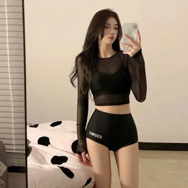 Bộ đồ bơi bikini 3 món ôm body gợi cảm, ren sexy hottrend 2.024 - Giá chỉ 159.000₫