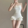 Bộ đồ bơi bikini liền thân 2 dây phối nơ cách điệu - Xu hướng mùa hè 2.024 3