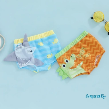 Bộ Đồ Bơi Co Giãn Nhanh Khô In Họa Tiết Cá Mập Thời Trang Mùa Hè Cho Bé Trai - Giá 117.288₫