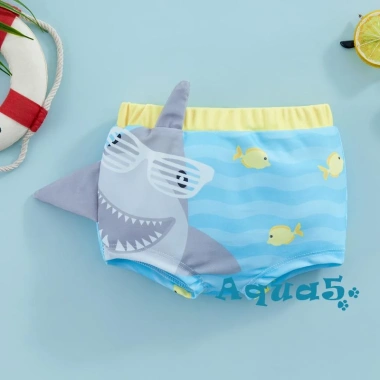 Bộ Đồ Bơi Co Giãn Nhanh Khô In Họa Tiết Cá Mập Thời Trang Mùa Hè Cho Bé Trai - Giá 117.288₫