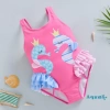 Bộ Đồ Bơi Không Tay Họa Tiết Cá Ngựa Hoạt Hình Cho Bé Gái - Giá 174.204 VND Giảm Đặc Biệt 3
