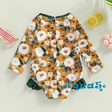 Bộ Đồ Bơi Một Mảnh Tay Dài Cổ Tròn In Hoa Cho Bé Gái Giá Ưu Đãi 154.980 VND 8 Bộ Đồ Bơi Một Mảnh Tay Dài Cổ Tròn In Hoa Cho Bé Gái Giá Ưu Đãi 154.980 VND 8