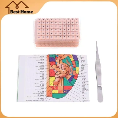 Bộ đồ chơi 4 trong 1 - 1.200 hạt tai đa điều hòa, dụng cụ châm cứu, biểu đồ bấm huyệt 10 Bộ đồ chơi 4 trong 1 - 1.200 hạt tai đa điều hòa, dụng cụ châm cứu, biểu đồ bấm huyệt 10
