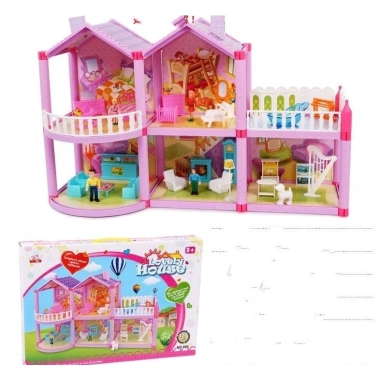 Bộ Đồ Chơi Ngôi Nhà Lợn Peppa – Mô Hình Barbie Cỡ Lớn, Tặng 4 Nhân Vật – 265.000₫ 5