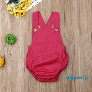 Bộ đồ liền thân Aqua 2 mảnh cho bé, áo hai dây không tay màu trơn sọc, bodysuit, quần đùi - giá từ 138.782đ giảm còn 114.696đ 6