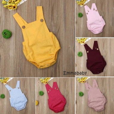 Bộ đồ liền thân Aqua 2 mảnh cho bé, áo hai dây không tay màu trơn sọc, bodysuit, quần đùi - giá từ 138.782đ giảm còn 114.696đ 8