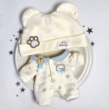 Bộ đồ ngủ búp bê cotton áo liền quần dễ thương, búp bê nữ, chính hãng, giảm giá