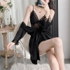 Bộ Đồ Ngủ Nữ Lụa Ren Mùa Hè – Sling Váy Ngủ Rỗng, Lót Ngực Cao Cấp, Giá Ưu Đãi 366k 7