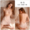 Bộ đồ ngủ tình yêu lớn Ice Silk ren, lót ngực mỏng, Pure Desire sling - 320.760₫ 8