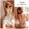 Bộ đồ ngủ tình yêu lớn Ice Silk ren, lót ngực mỏng, Pure Desire sling - 320.760₫ 12