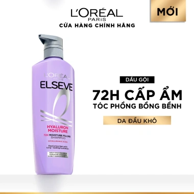 Bộ đôi Gội Dầu Xả Elseve HA 72H + L'Oreal Pure 620ml/375ml – Bồng tóc, Giá 493k
