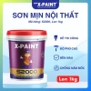 Bộ đôi sơn nội thất X-Paint: 1kg lót trắng + 1kg phủ màu - Siêu rẻ 297.5k, tặng 2 chổi sơn 2