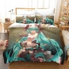 Bộ Drap Giường Đôi 3IN1 Hatsune Miku SY3 - Anime Vocaloid, Gối Thoải Mái, 379,080₫ 6