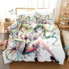 Bộ Drap Giường Đôi 3IN1 Hatsune Miku SY3 - Anime Vocaloid, Gối Thoải Mái, 379,080₫ 8