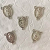 Bộ dụng cụ làm đồ trang sức 10 viên Virgin Mary 3 lỗ – Cầu nguyện Mân Côi, Crafting vòng cổ, vòng tay, giá ưu đãi 63.250 VND 3