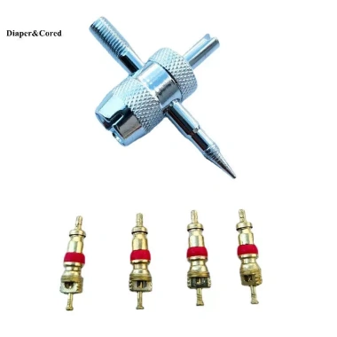 Bộ Dụng Cụ Loại Bỏ Lõi Van Lốp Ô Tô, Xe Đạp, Xe Máy - Đa Năng, Dễ Dùng, Giá Ưu Đãi