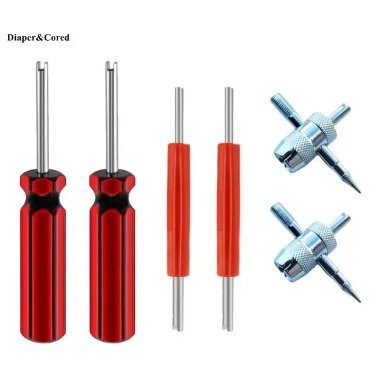 Bộ Dụng Cụ Loại Bỏ Lõi Van Lốp Ô Tô, Xe Đạp, Xe Máy - Đa Năng, Dễ Dùng, Giá Ưu Đãi