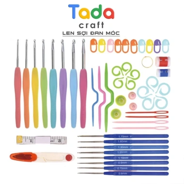 Bộ Dụng Cụ Móc Len Thủ Công Tiện Dụng Cho Người Mới - Giá Ưu Đãi 125k