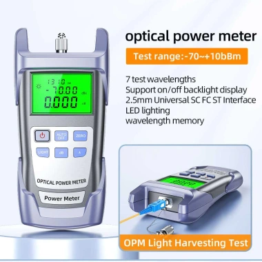 Bộ dụng cụ sợi quang 11 trong 1 ZoeRax - đồng hồ đo công suất, VFL, Cleaver, Strippers, Palette Knife - lắp FTTH, giá 990.000