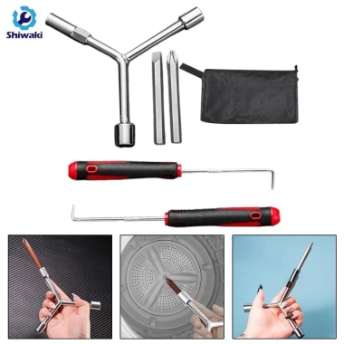 Bộ dụng cụ sửa chữa máy giặt có móc + mũi tuốc nơ vít Y - Bảo trì, làm sạch, tháo gỡ, giảm giá 20% chỉ 112.200₫