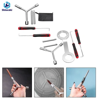 Bộ dụng cụ sửa chữa máy giặt có móc + mũi tuốc nơ vít Y - Bảo trì, làm sạch, tháo gỡ, giảm giá 20% chỉ 112.200₫