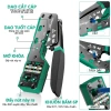 Bộ Dụng Cụ Uốn Dây Cáp Mạng Ethernet Zoeax Cat6 RJ45 8P8C - Giá ưu đãi 296.999₫ 2