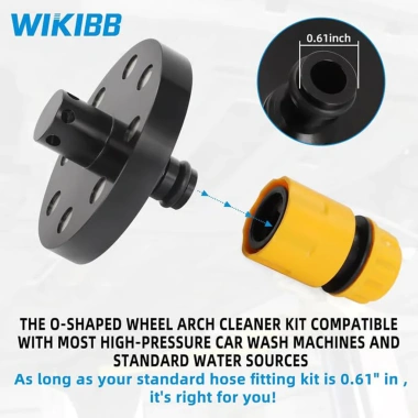 Bộ dụng cụ xả bụi khung gầm O‑Ring: Vệ sinh mạnh mẽ khu vực khó xe tải & địa hình