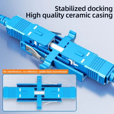 Bộ ghép nối sợi quang ZoeRax cho cáp SC ST LC Simplex - Tương thích đa chế độ, giá ưu đãi 33.549₫
