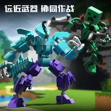 Bộ giáp bắn súng xương Steve Creeper - Đồ chơi giáo dục, quà sinh nhật bé trai, 467k