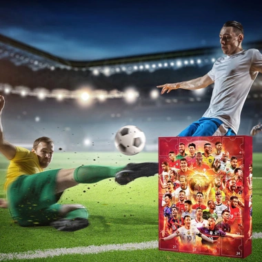 Bộ hình hộp mù ngôi sao bóng đá PVC bền bỉ sưu tập quà tặng World Cup 292.160 VND