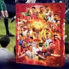 Bộ hình hộp mù ngôi sao bóng đá PVC bền bỉ sưu tập quà tặng World Cup 292.160 VND 7