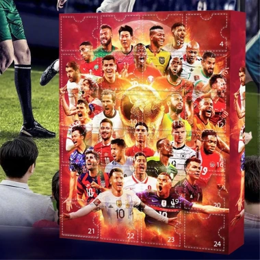 Bộ hình hộp mù ngôi sao bóng đá PVC bền bỉ sưu tập quà tặng World Cup 292.160 VND