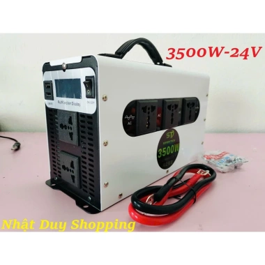 Bộ Inverter chuyển đổi diện sin chuẩn 3.500W 24V-220V SOYER TECH - Giá chỉ 2.199.000₫ Bộ Inverter chuyển đổi diện sin chuẩn 3.500W 24V-220V SOYER TECH - Giá chỉ 2.199.000₫