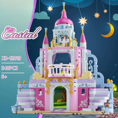 Bộ lắp ghép Lâu đài công chúa cho bé gái - mô hình kiến trúc, giá ưu đãi
